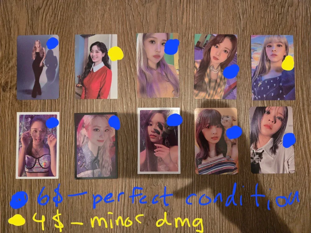 TWICE STAYC kpop photocards posters inclusions
