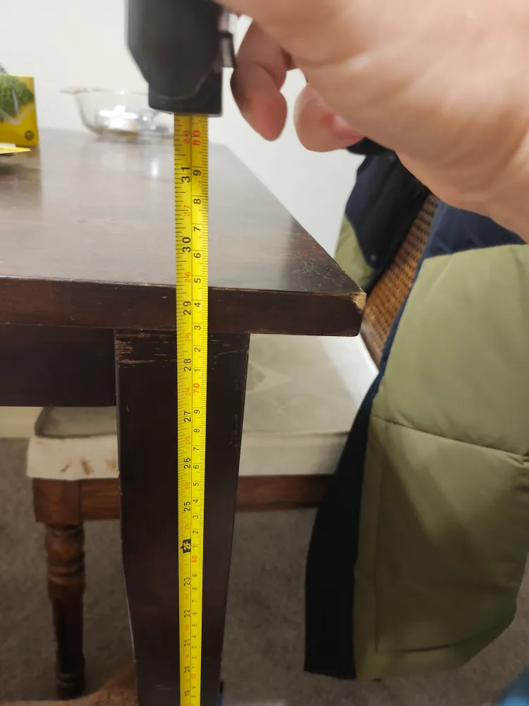 Brown Dining Table (59" x 35") image indicator(4)