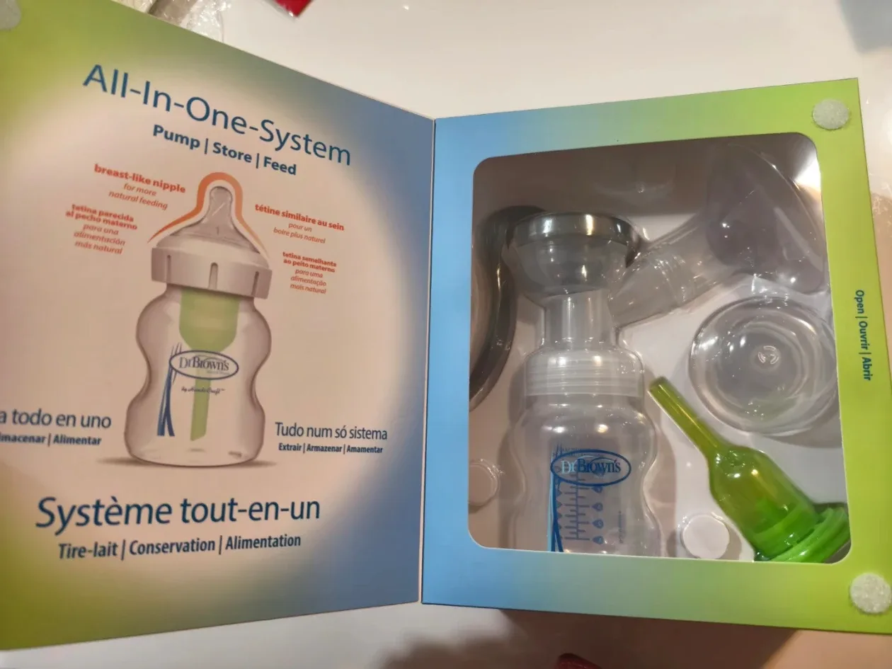 Dr. Brown's Manual Breast Pump with SoftShape Shield image indicator(2)