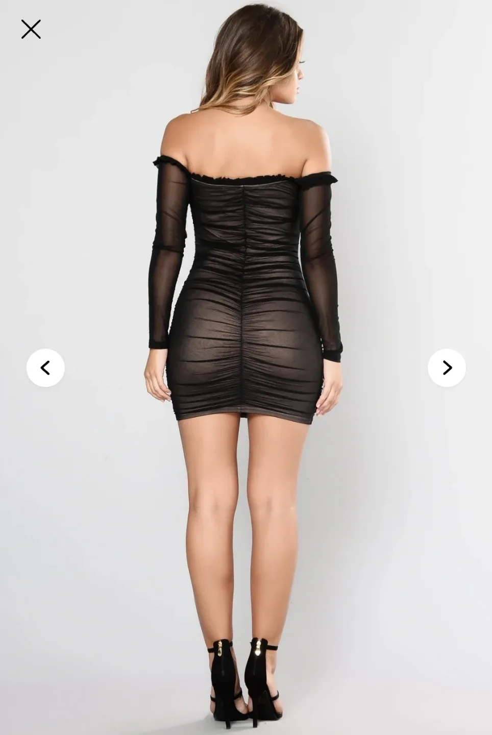 Fashion Nova Black Mini Dresses XS image indicator(2)