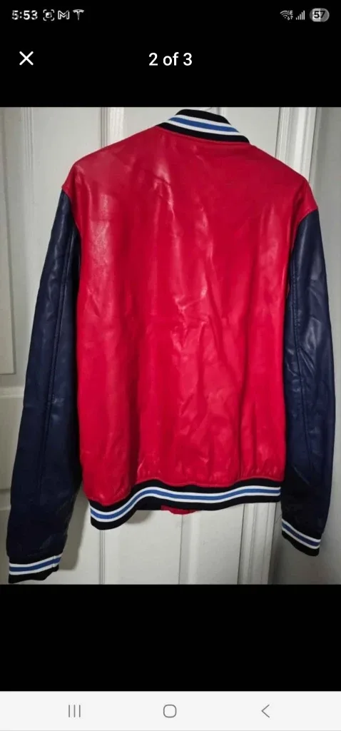 Zara Man XL Varsity Jacket worn once image indicator(2)