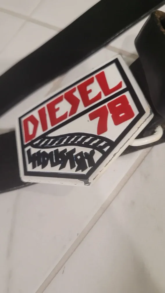 Rare Vintage Diesel belt buckle image indicator(7)