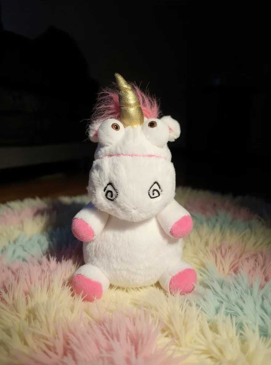 Despicable Me Fluffy Unicorn Plush Toy