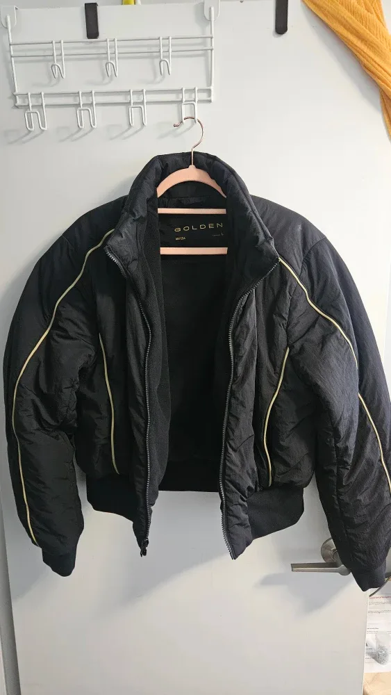 Puffer Cost - Black - Size L