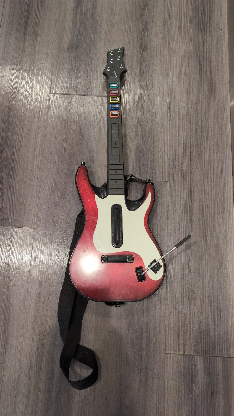 PS Guitar Hero Guitar Controller image indicator(5)