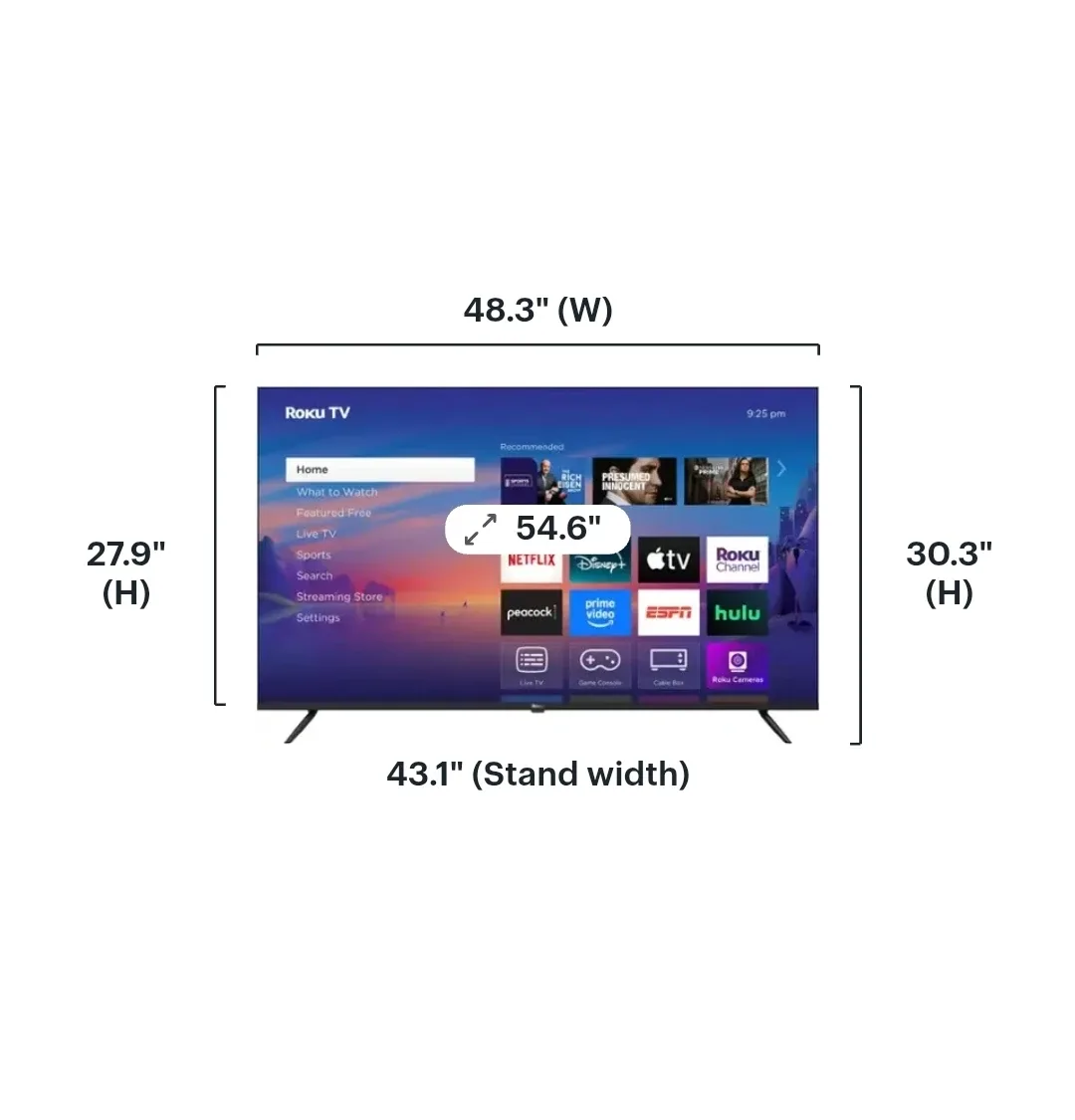 SHARP Roku TV 4K SMART UHD image indicator(3)