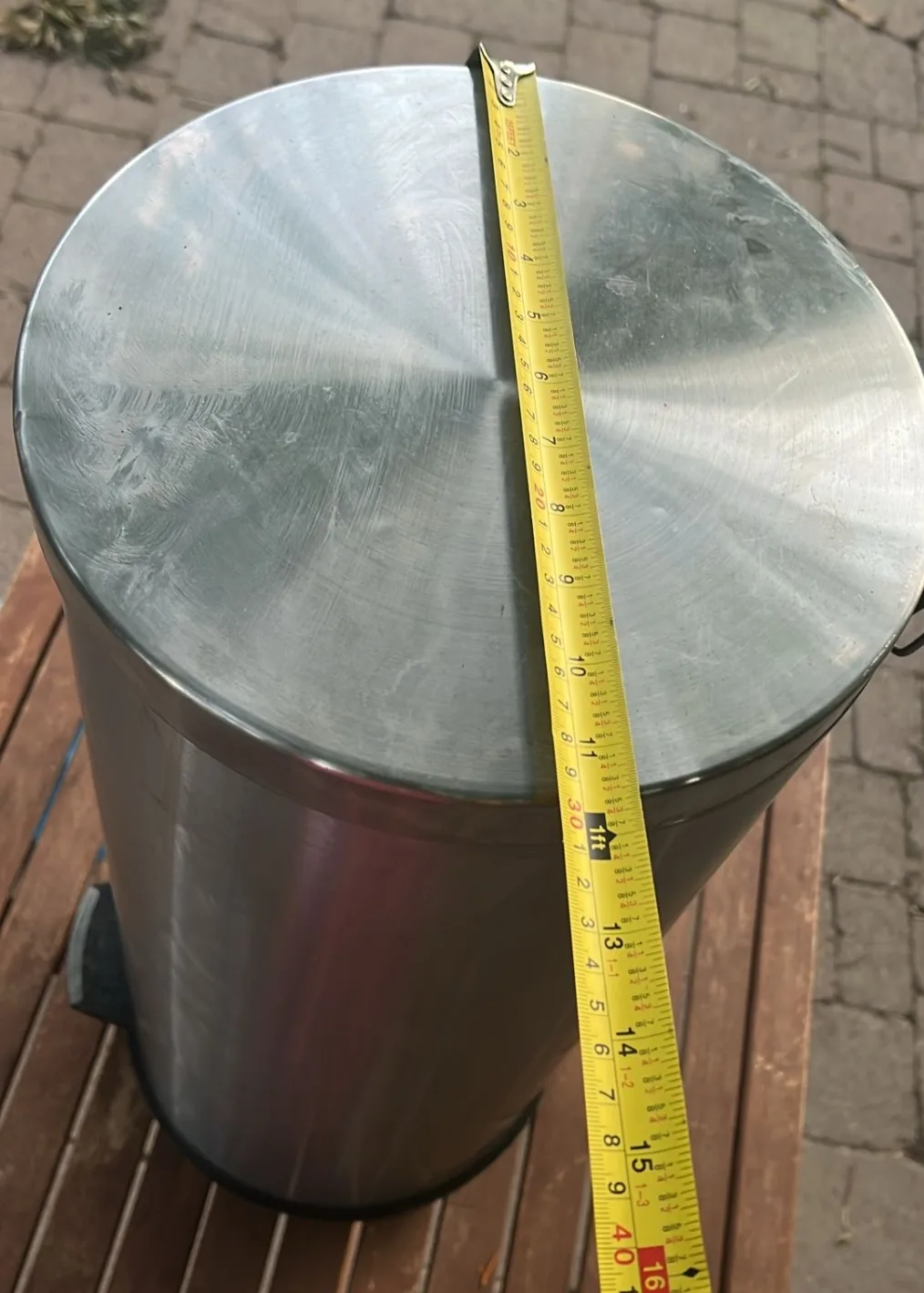 simplehuman Stainless Steel Trash Can image indicator(8)