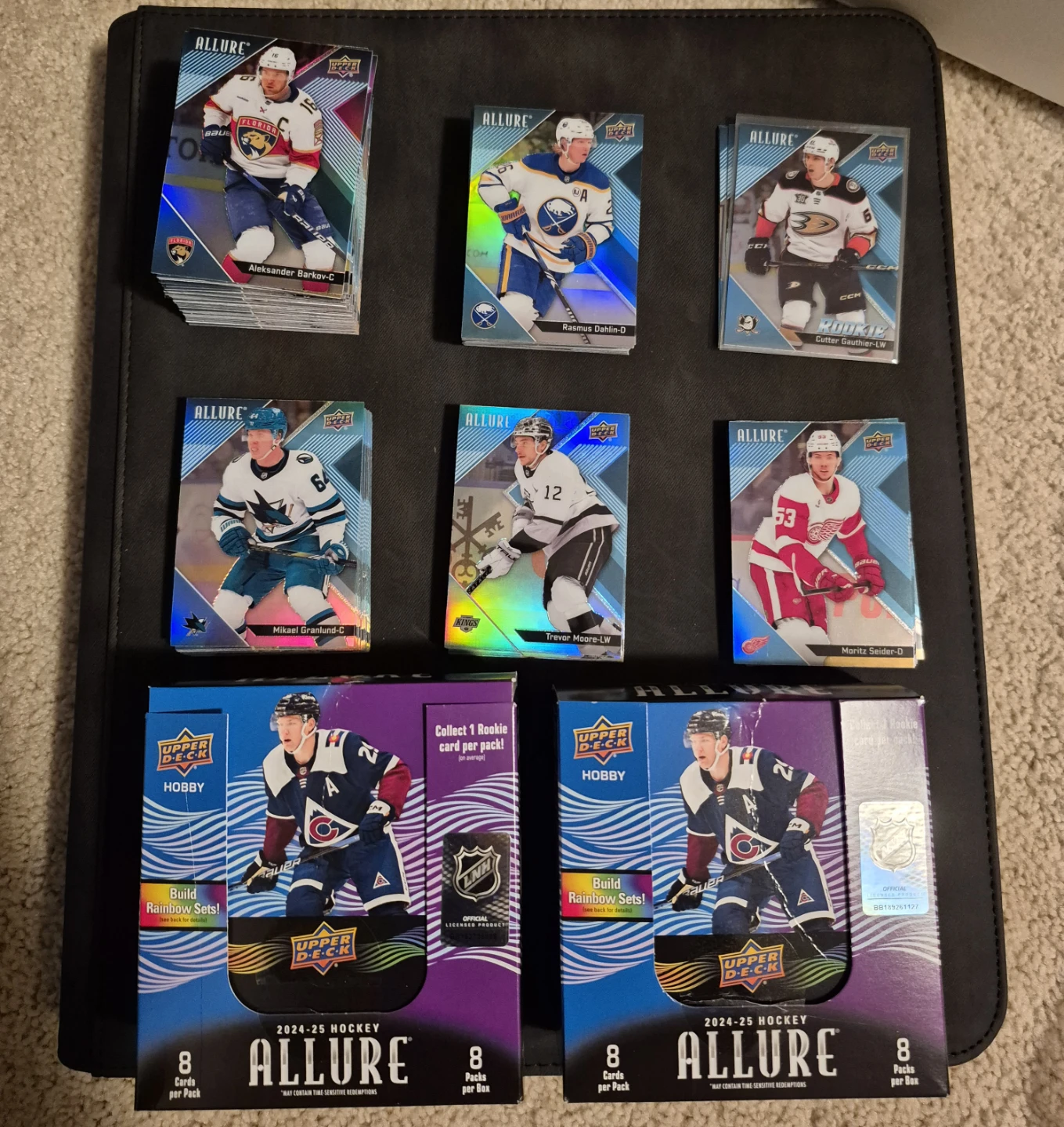 NHL Upper Deck Allure Hockey Cards