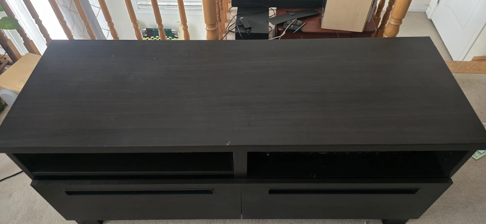 Dark Brown TV Stand - photo 2