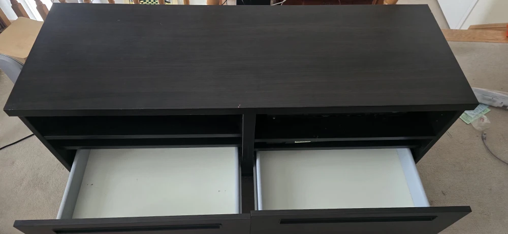 Dark Brown TV Stand - photo 3