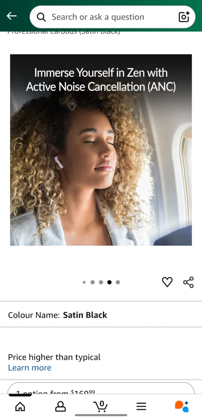 AXS Audio Professional Earbuds (Satin Black) - New image indicator(3)