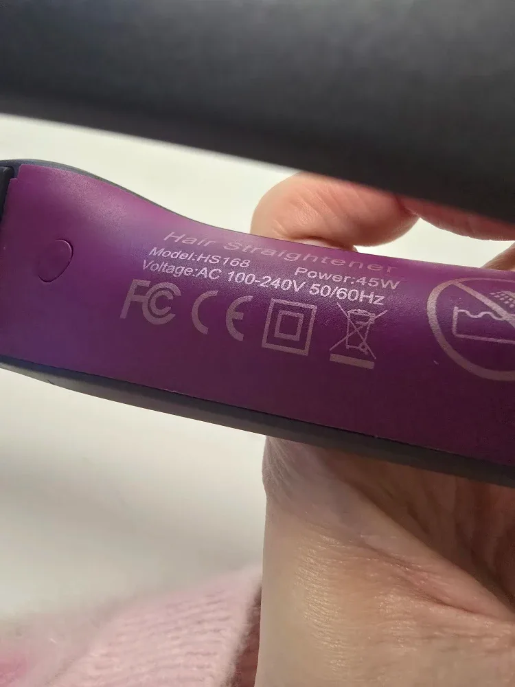 LANDOT Hair Straightener curler, Model HS-168 image indicator(4)