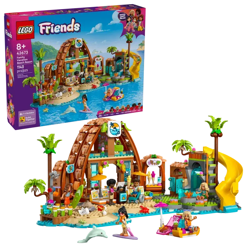 LEGO Friends Family Vacation Beach Resort 42623 image indicator(2)