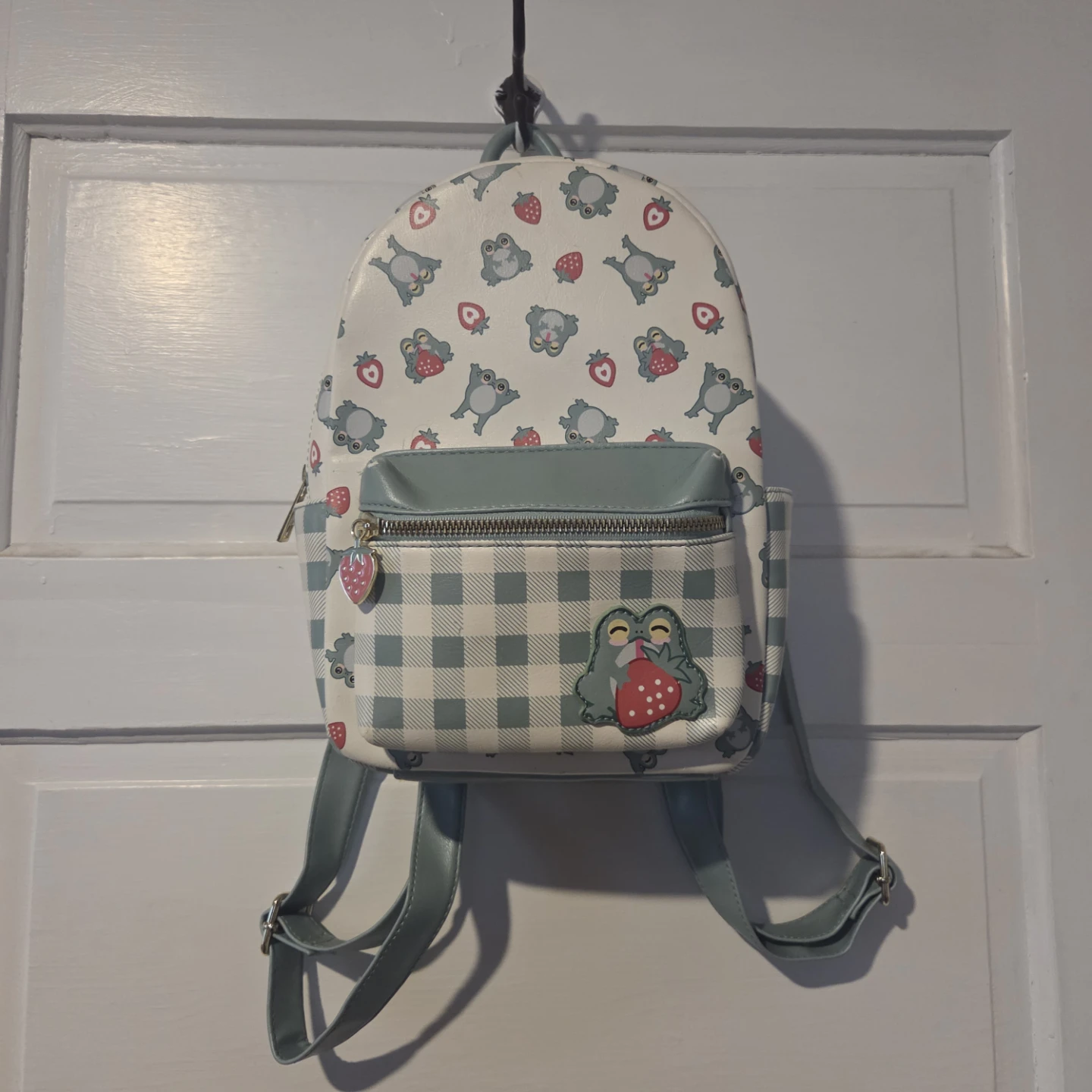 Strawberry Frog Mini Backpack