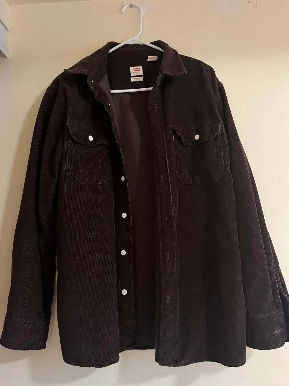 Levi's Relaxed Fit Corduroy Shirt - Size M