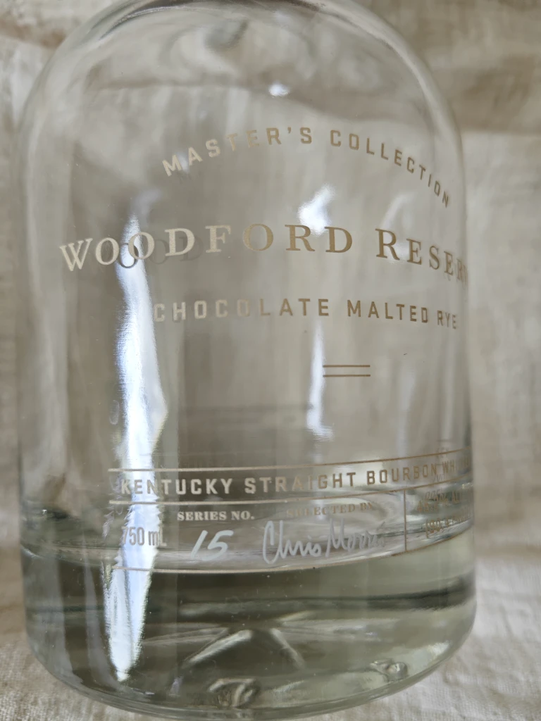 Woodford Reserve Chocolate Malted Rye Bottle - photo 2