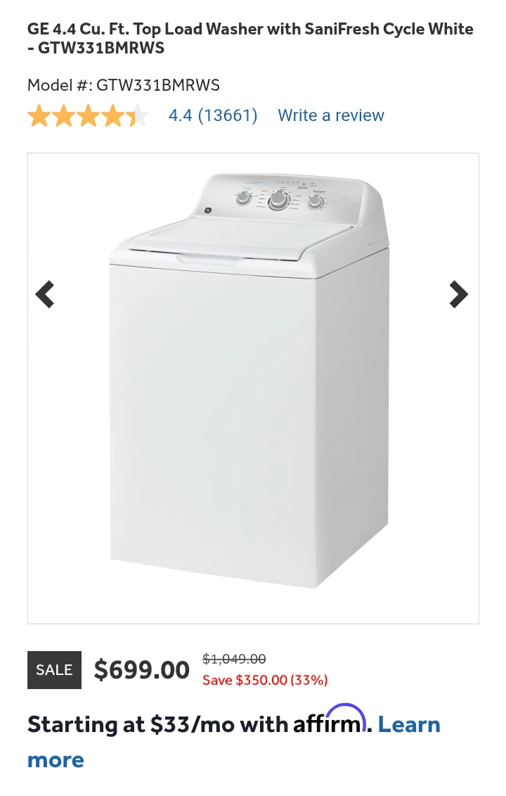 GE Dryer and washer - photo 5