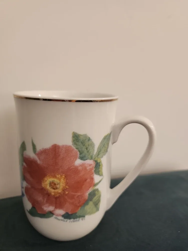 Floral Ceramic Mug