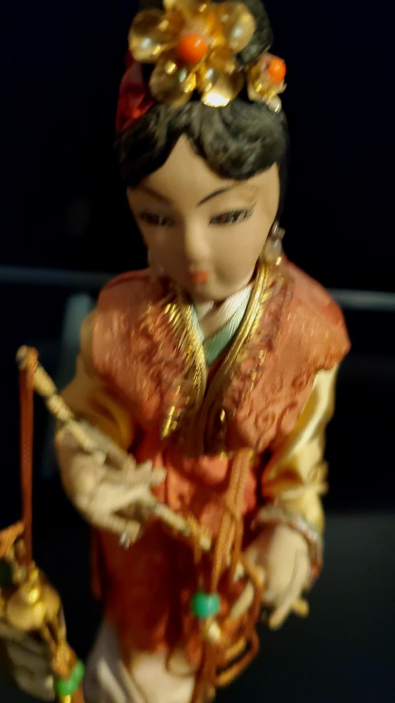 Vintage Asian Dolls Pair very detailed - photo 4