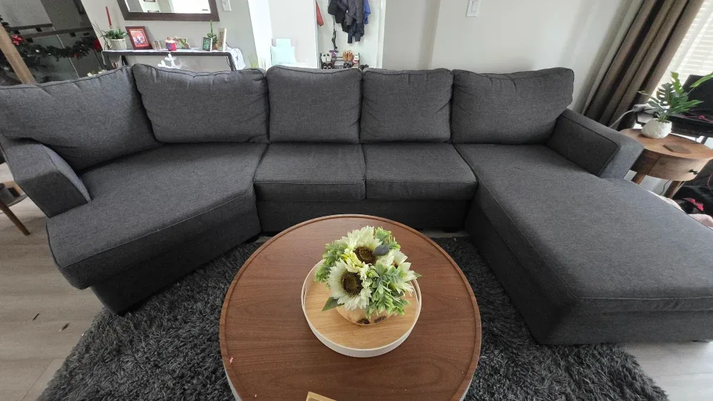 Grey Sectional Sofa - Great Condition!