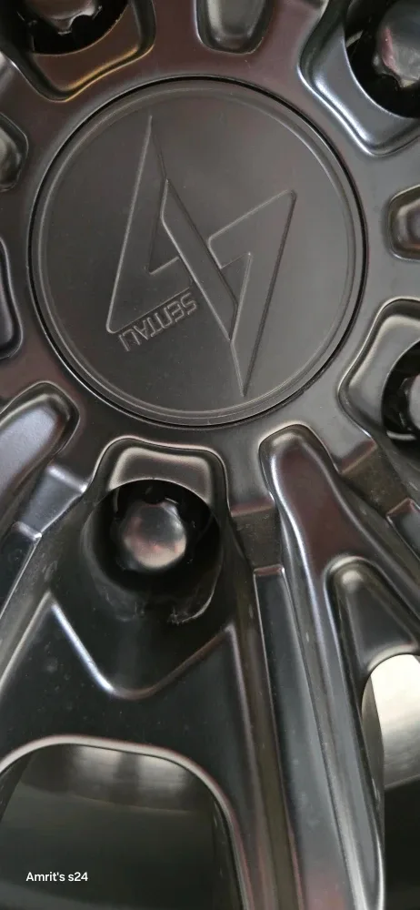 Set of 4 Black Alloy Rims image indicator(6)