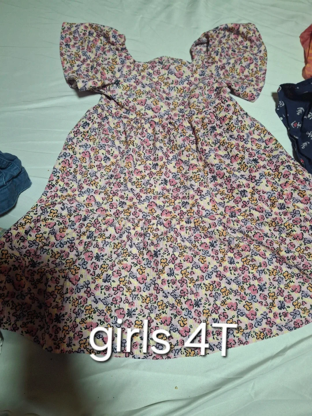 Girls 4T Floral Dress