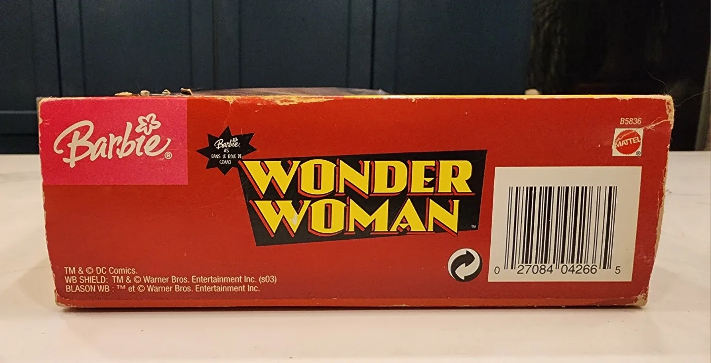 2003 Wonder Woman Barbie in Original Box image indicator(6)