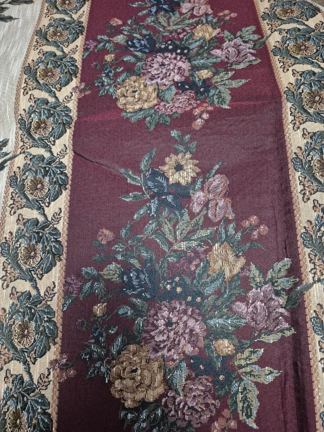 Floral Tapestry Fabric, Various Sizes, price per each piece