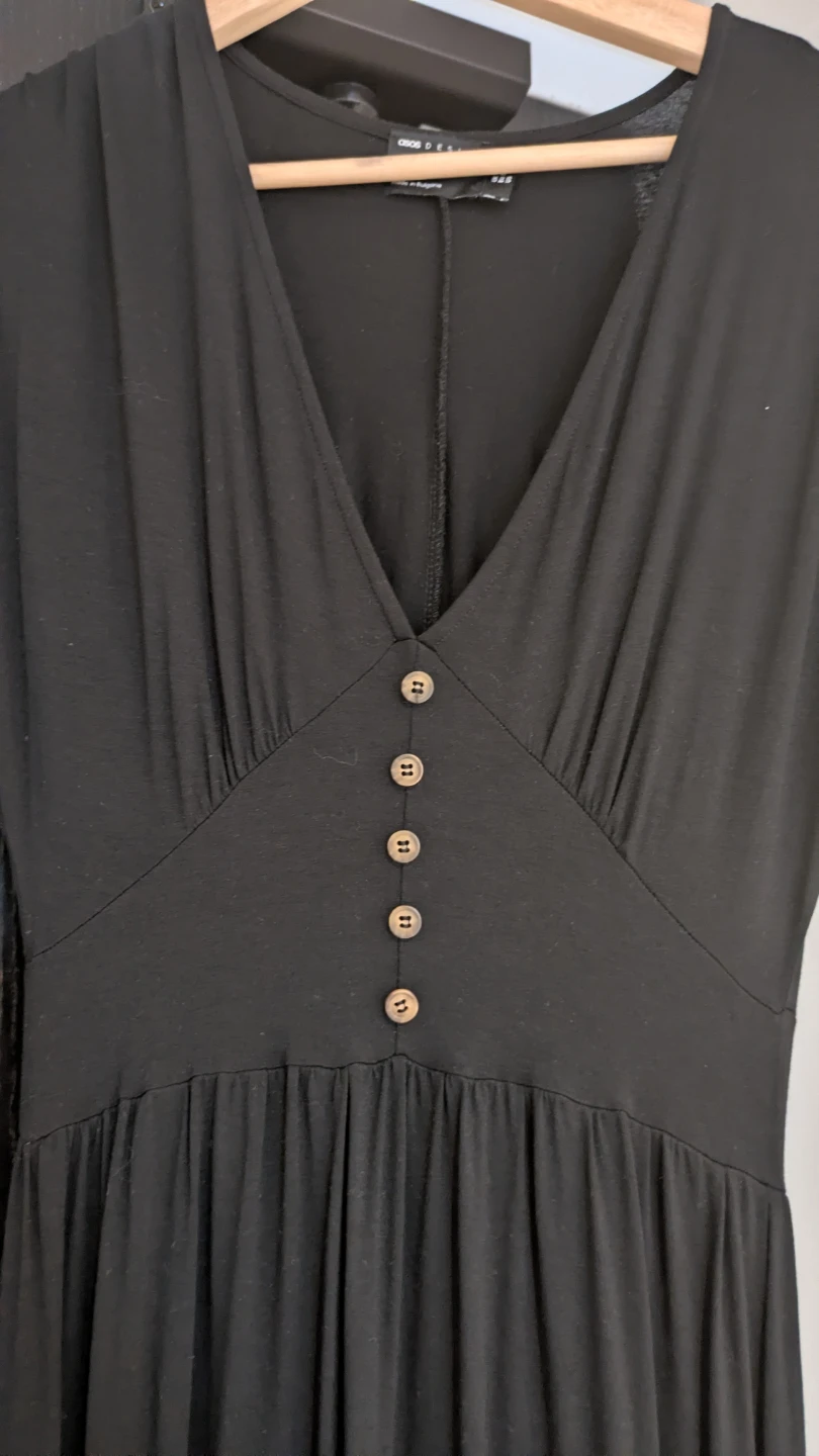ASOS Design Black Dress - Size 6 - photo 2