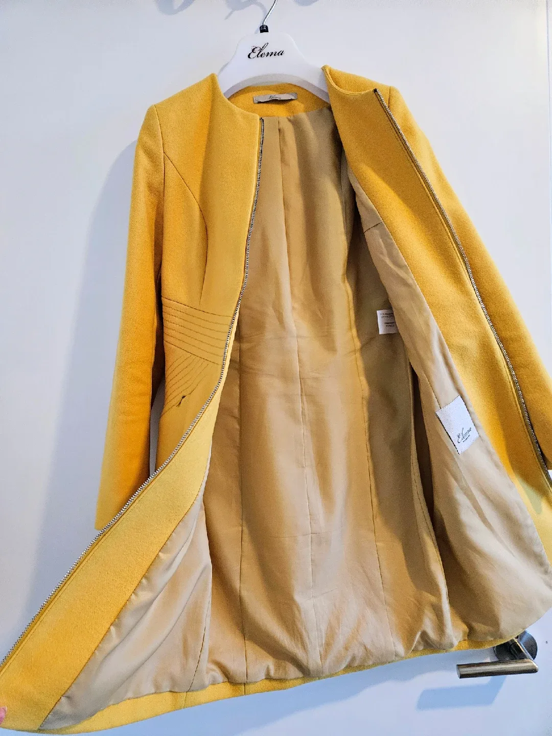 Elema Yellow Trench Coat image indicator(3)