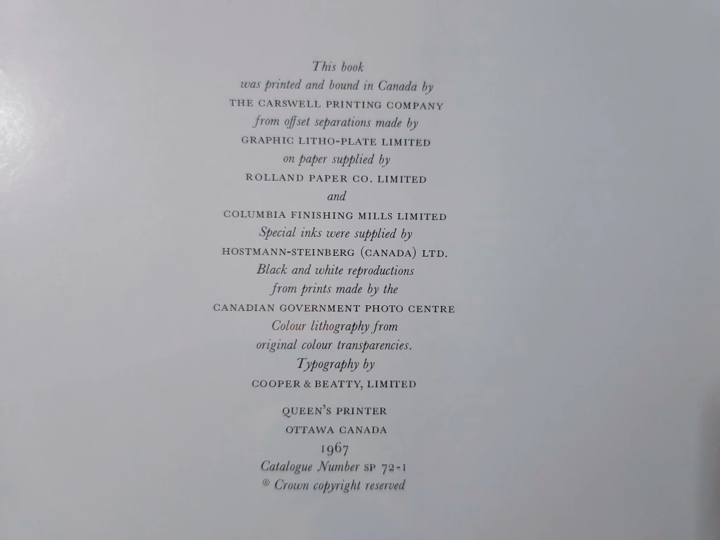 Canada: A Year of the Land Book, 1967 for Confederation - photo 2