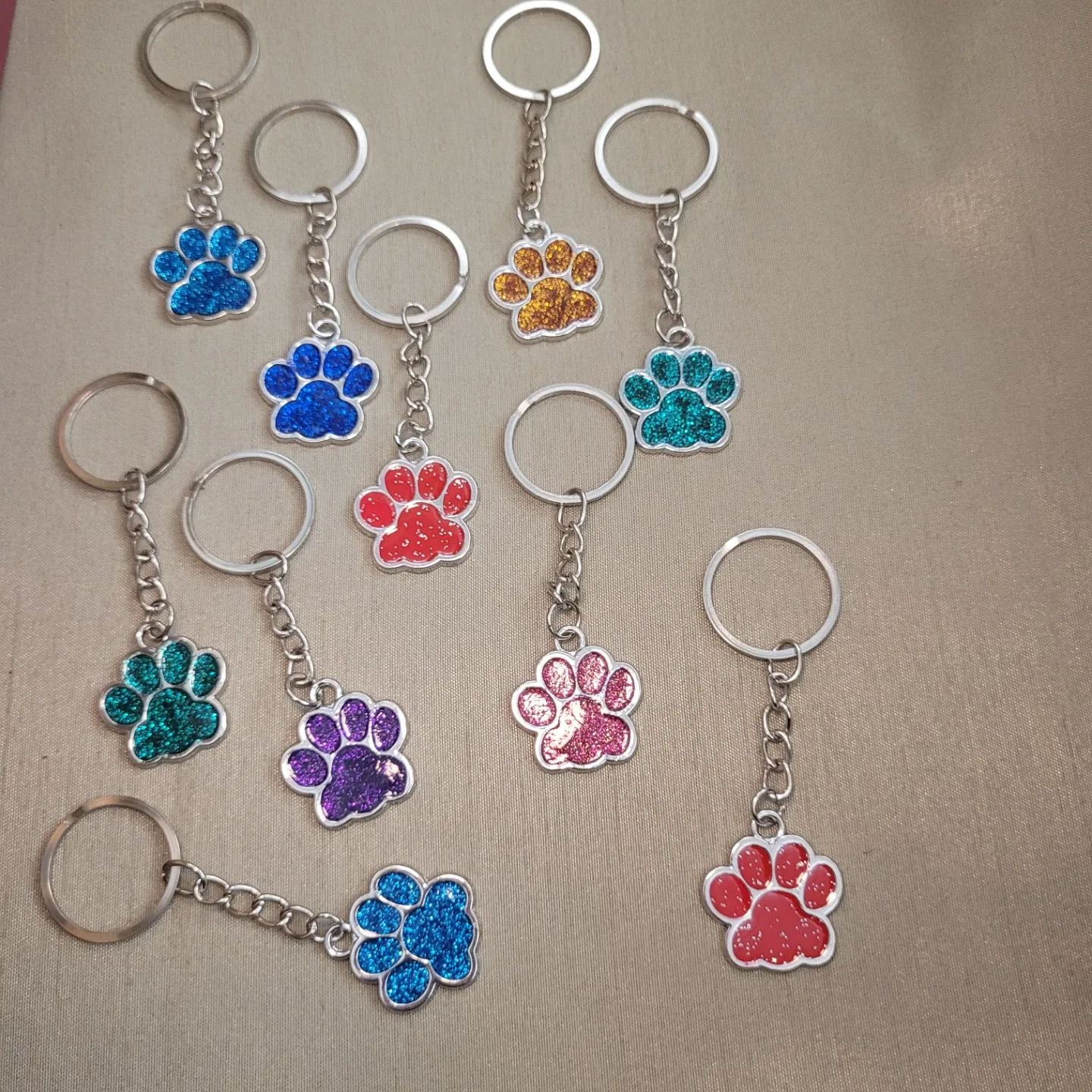 Paw Keychains Brand New without Tags 3.00 or 2 for 5.00 image indicator(2)