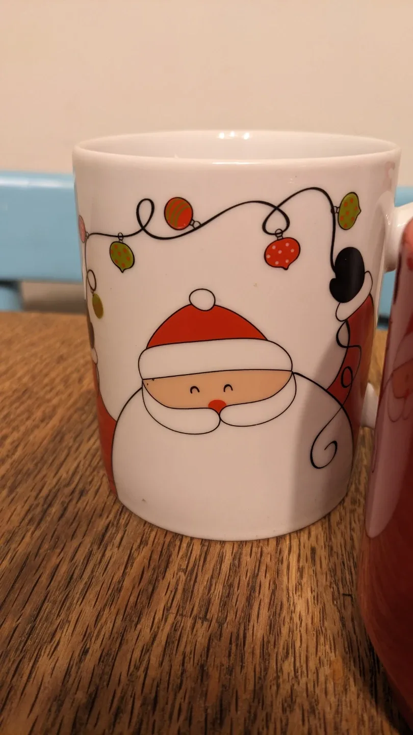 Christmas Mugs - Santa, Reindeer, Ho Ho Ho, Milk for Santa image indicator(5)