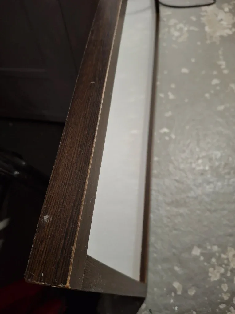 Whiteboard with woodframe non-magnetic 36"x15" image indicator(7)