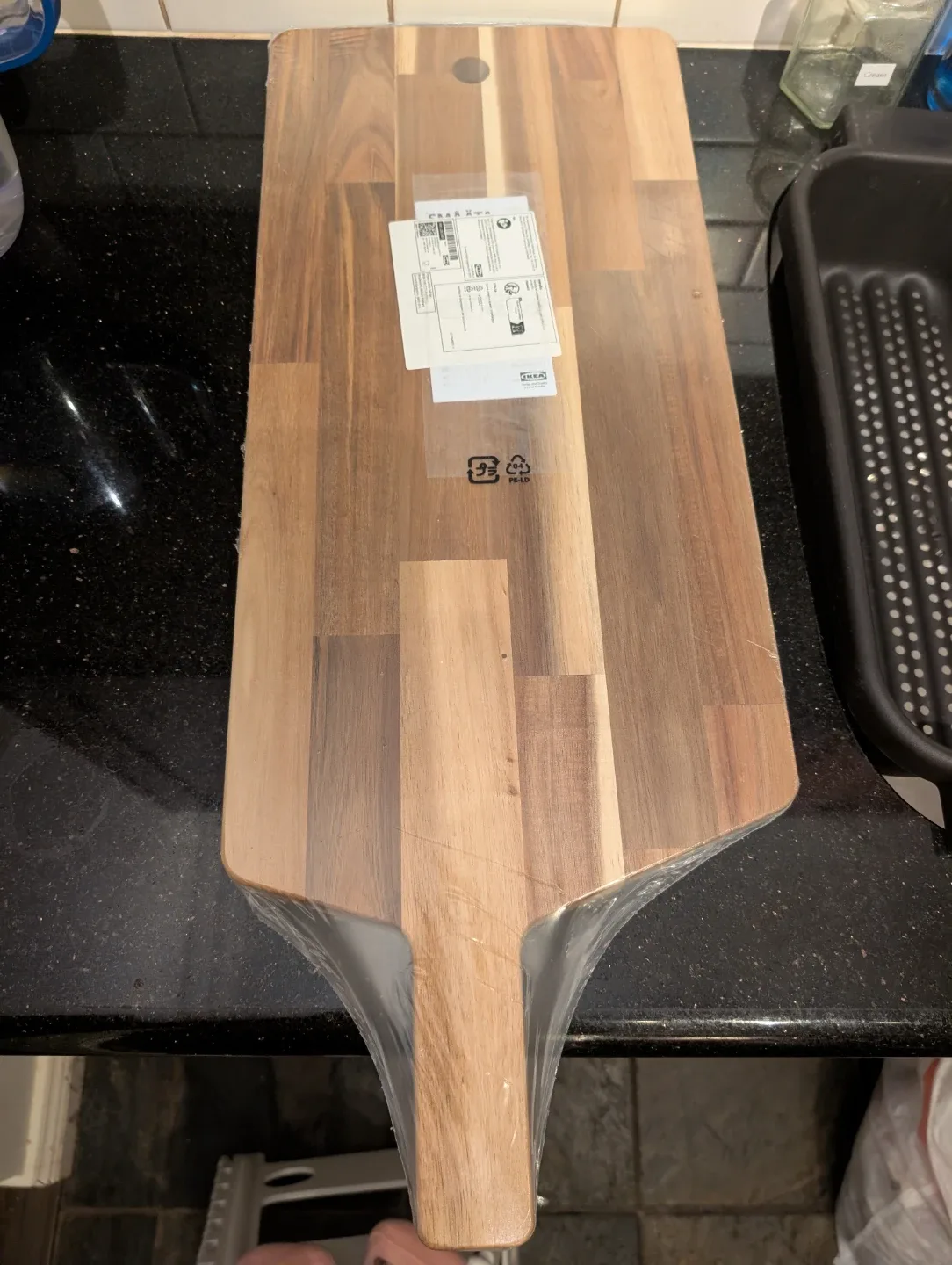 Chopping board, acacia, 72x28 cm (28 ¼x11") 🥕