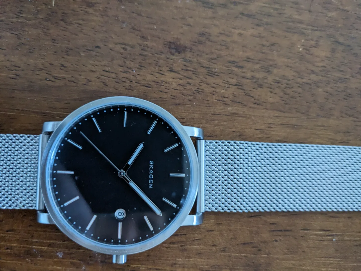 Skagen Watch with Silver Mesh Band image indicator(3)