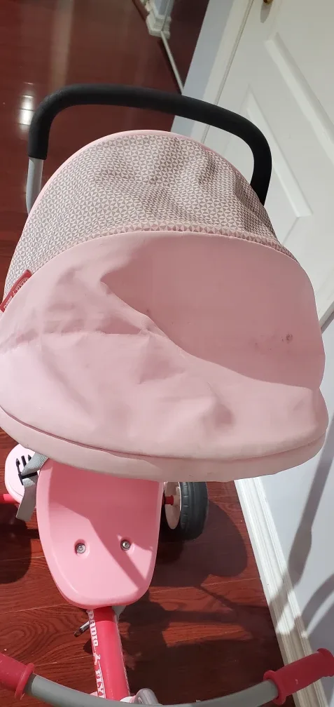 Radio Flyer Steer & Stroll Pink Trike image indicator(2)