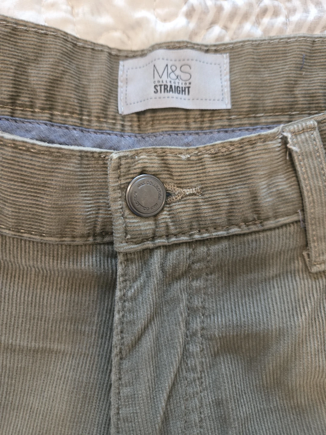 M&S Straight Fit Corduroy Pants 🥕 - photo 2