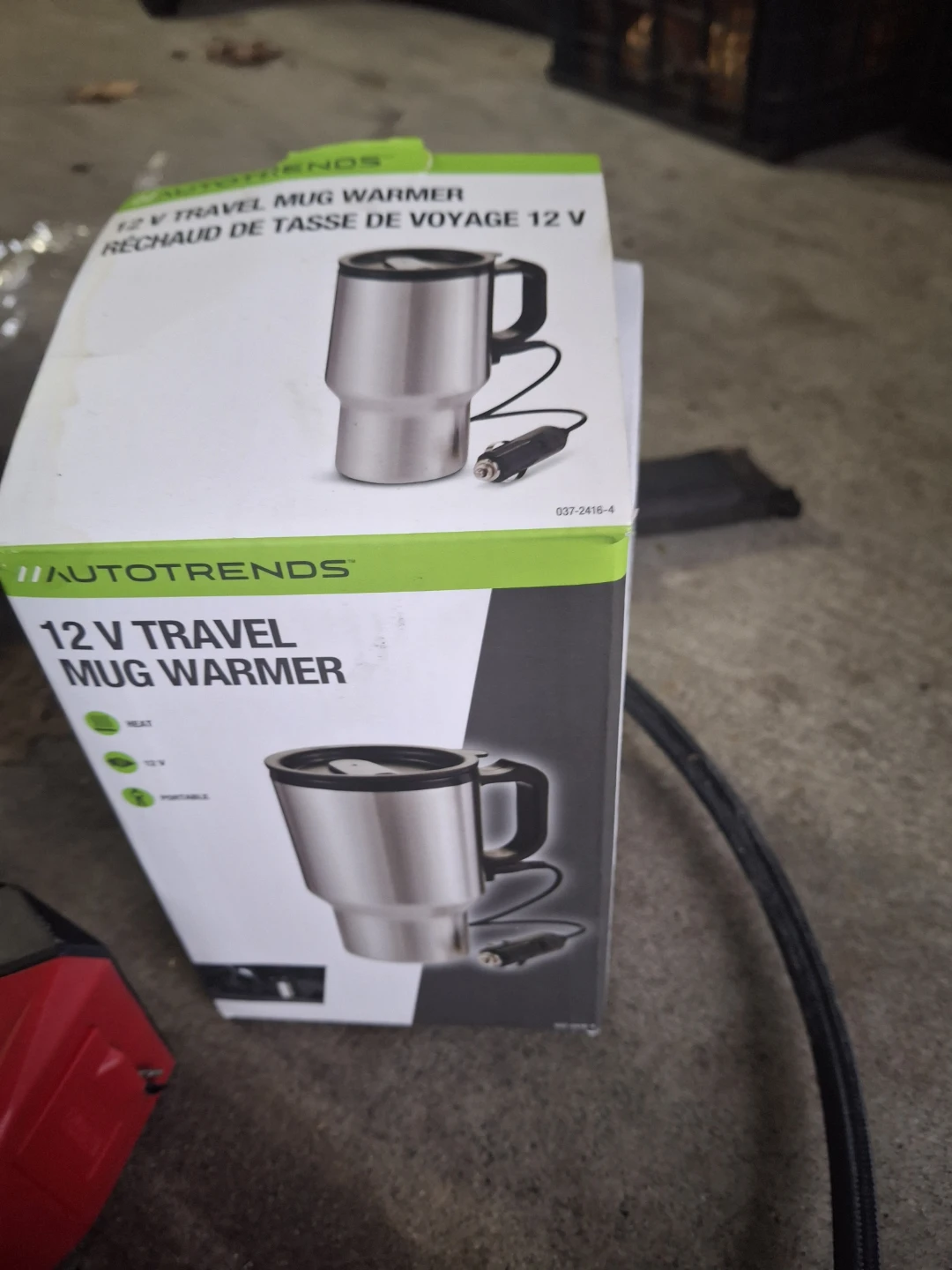 AutoTrends 12V Travel Mug Warmer - New in Box!