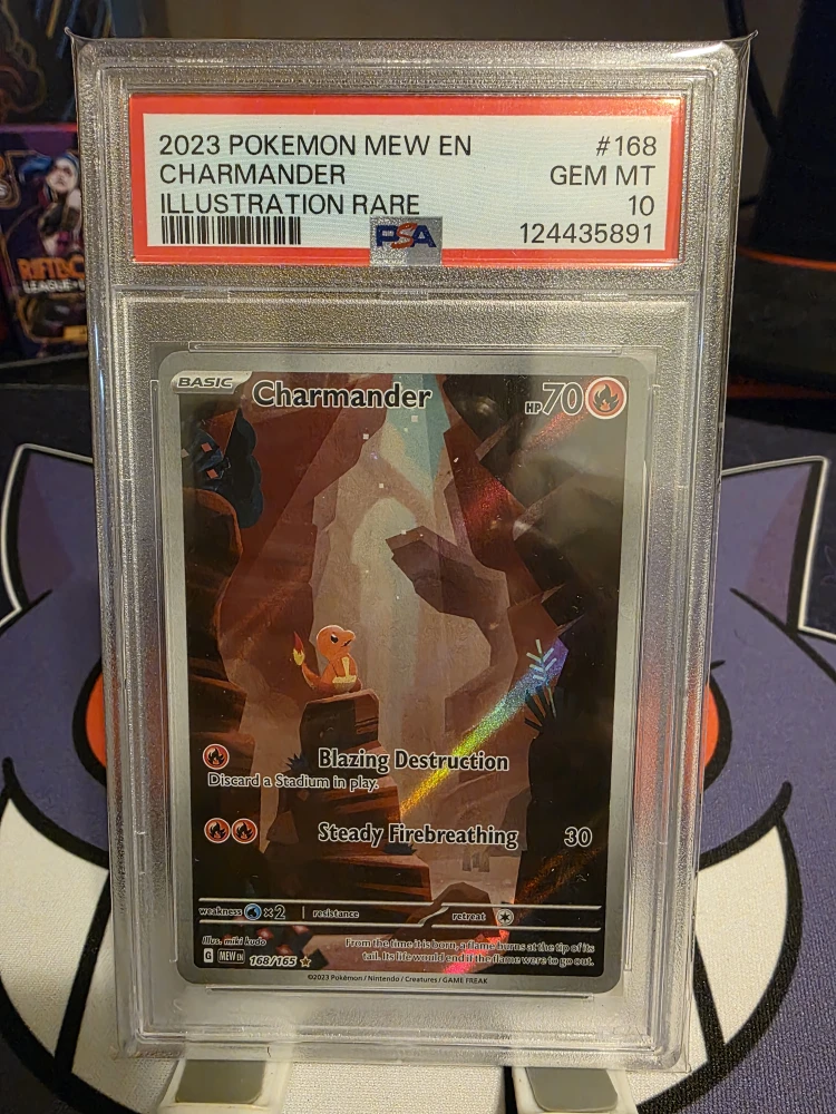 PSA 10 GEM MT 2023 Pokemon Charmander Illustration Rare