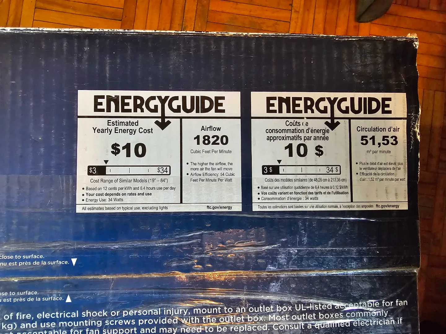 Harbor Breeze Noranda Bay 42-inch Ceiling Fan image indicator(3)