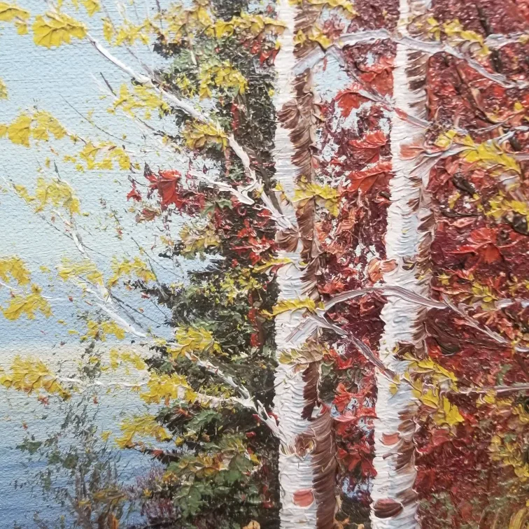 Set of 4 Framed Landscape Oil Paintings image indicator(9)