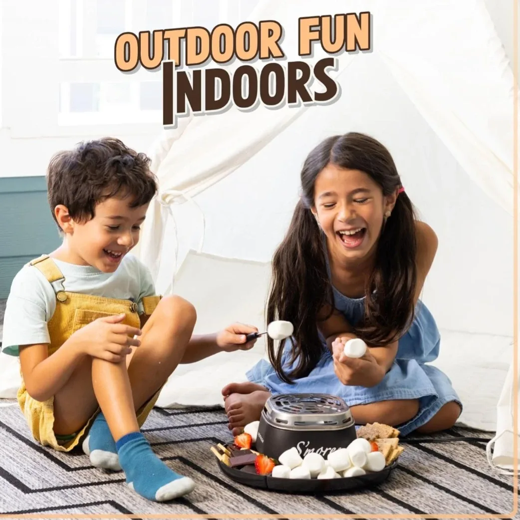 Nostalgia Electric S'mores Maker - Indoor Fun! image indicator(4)