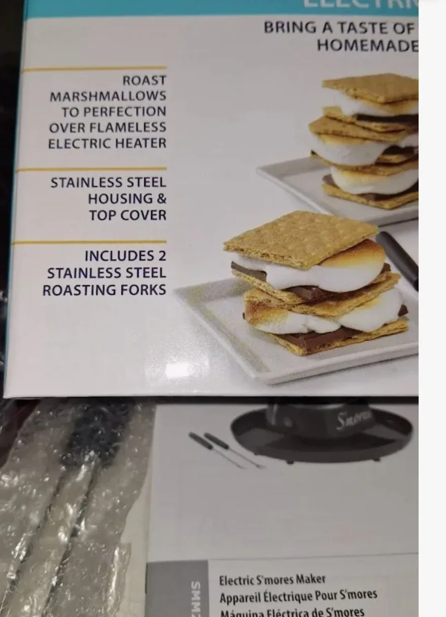 Nostalgia Electric S'mores Maker - Indoor Fun! image indicator(6)