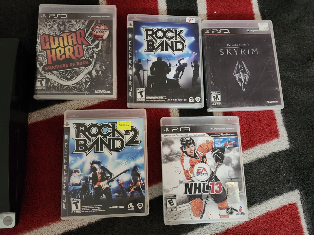 playstation 3 system with 4 games - photo 2