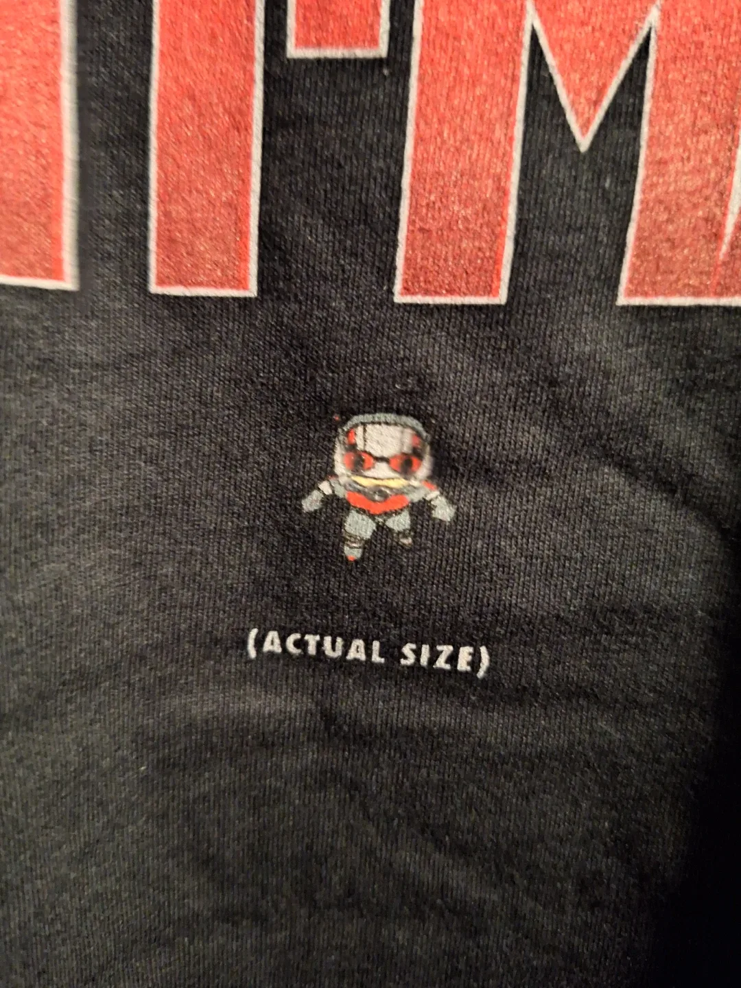 Funko Pop! Tees Ant-Man Black T-Shirt - Large image indicator(4)