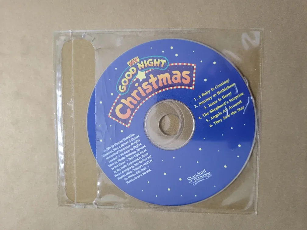 My Good Night Christmas Book with Sing-Along CD image indicator(2)