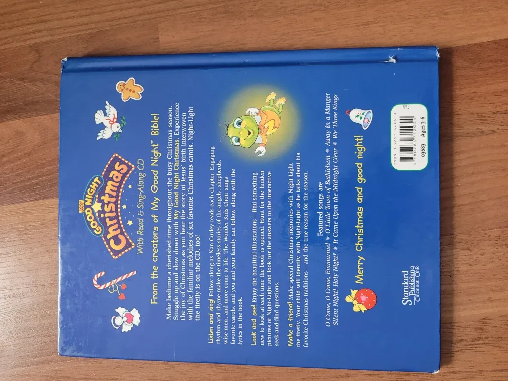 My Good Night Christmas Book with Sing-Along CD image indicator(3)