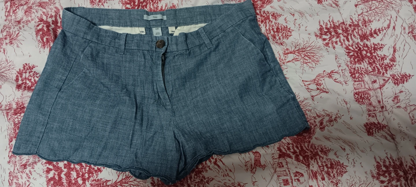 Gap Women's Blue Shorts - Size 4R - photo 2