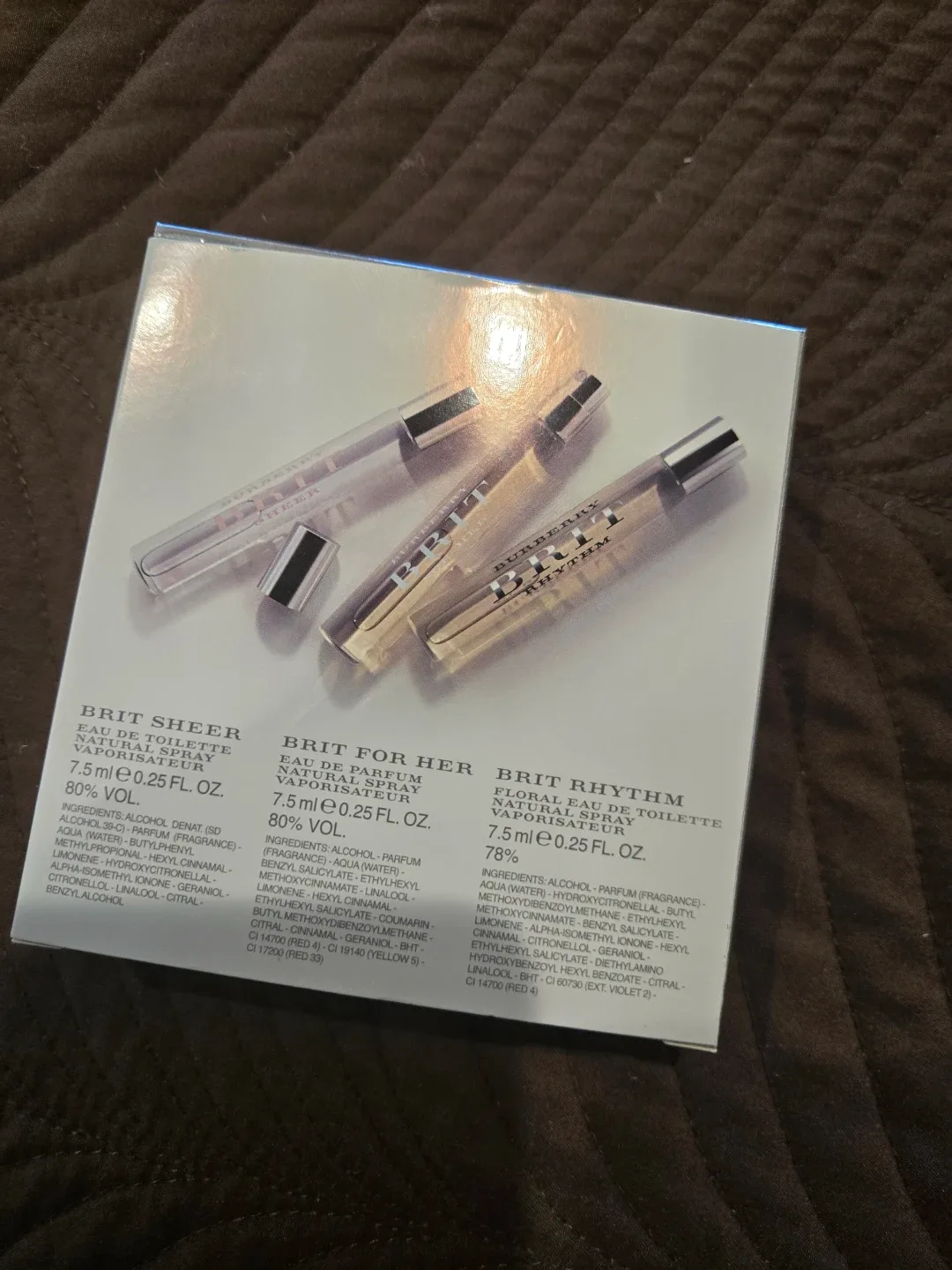 Burberry Brit Sheer & Rhythm sprays image indicator(3)